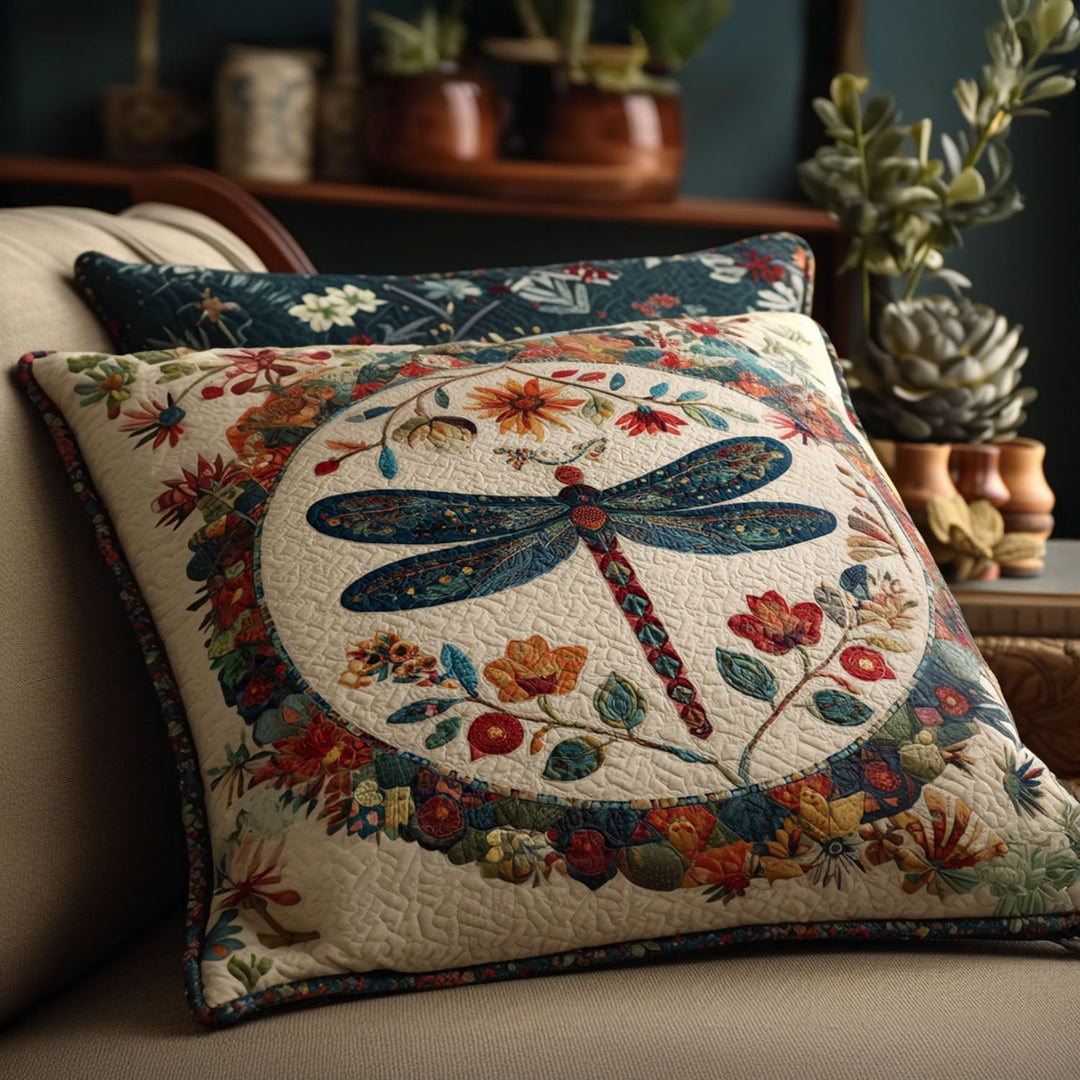Fjerlet Flyvning Quilted Sengetøj Pudebetræk