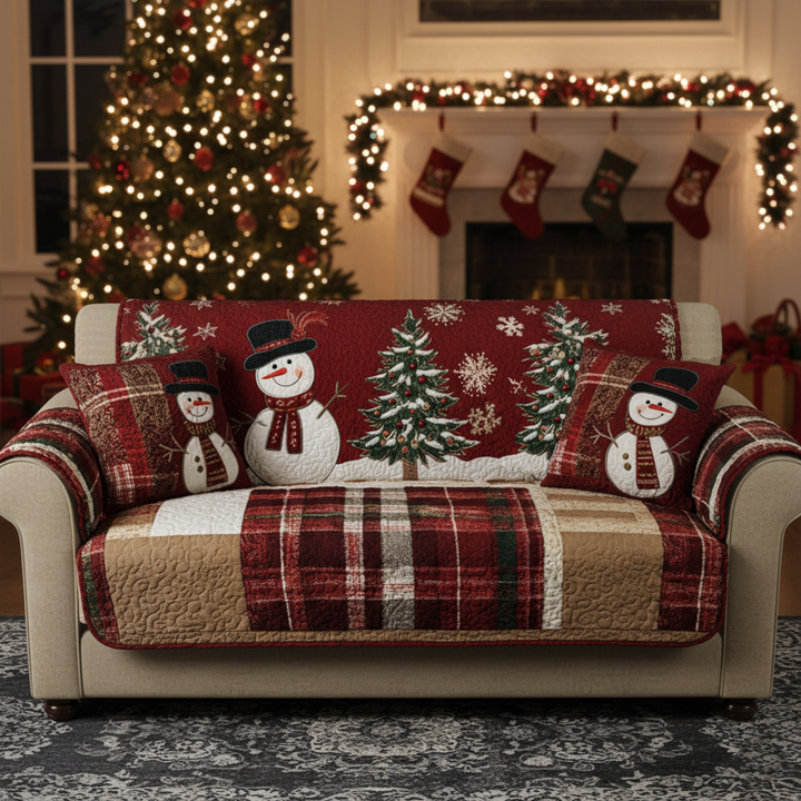 Festlige Nætter Quilted Sofa Cover