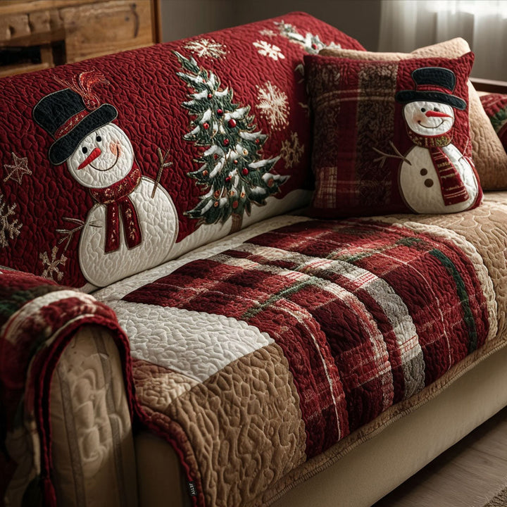 Festlige Nætter Quilted Sofa Cover