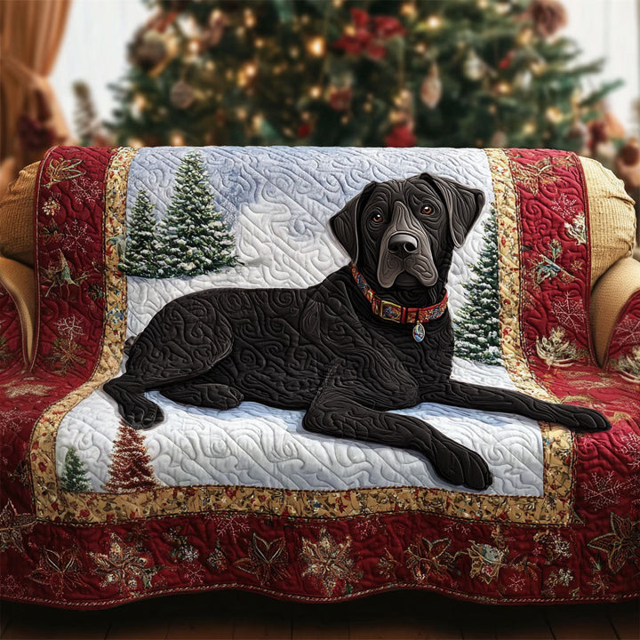 Labrador Retriever Quiltet Sofaovertræk