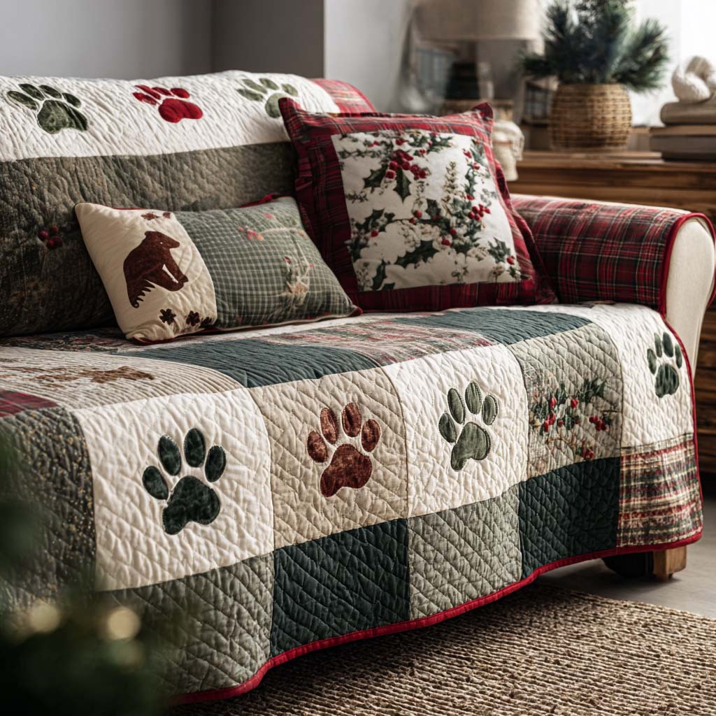 Fluffy Paws Polstret Sofa Betræk