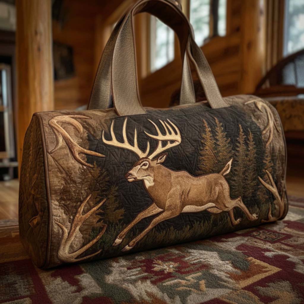 Rensdyr Quilted Duffle Bag
