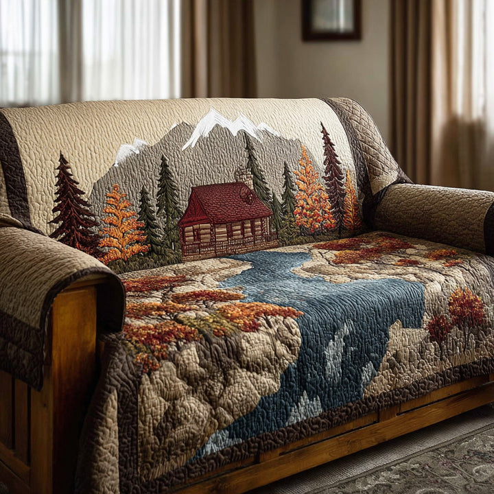 Skov Quilted Sofa Cover