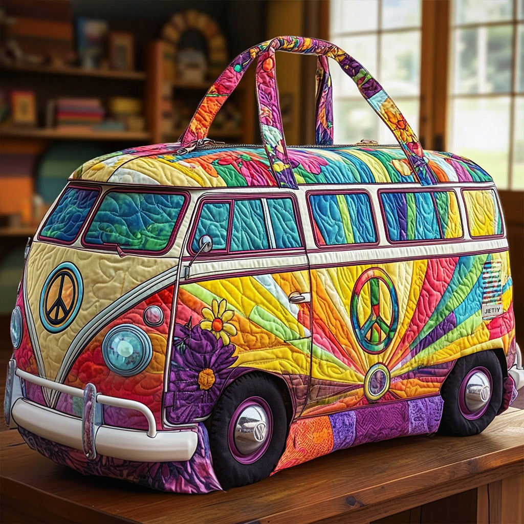 Hippie Van Quiltet Duffle Bag