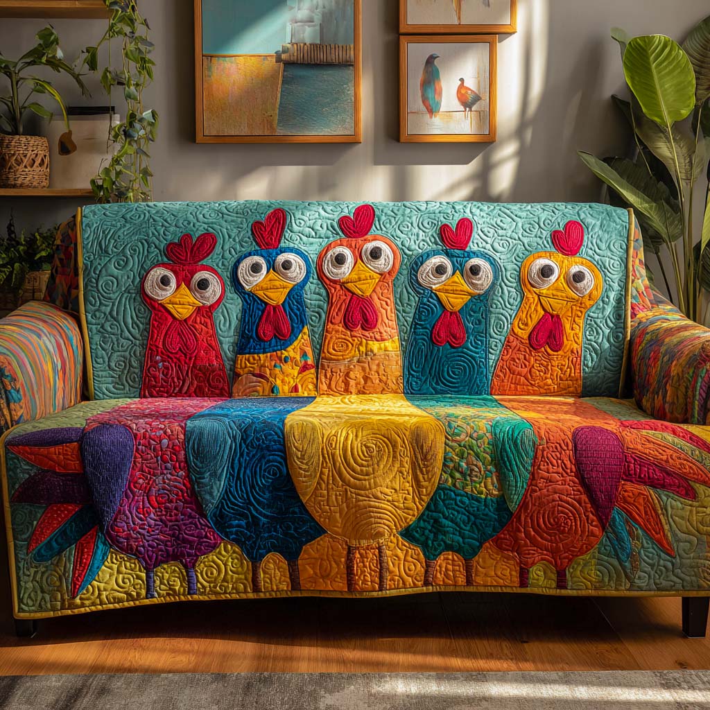 Funky Feather Squad Polstret Sofapude