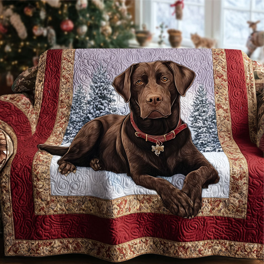 Labrador Retriever Quiltet Sofaovertræk