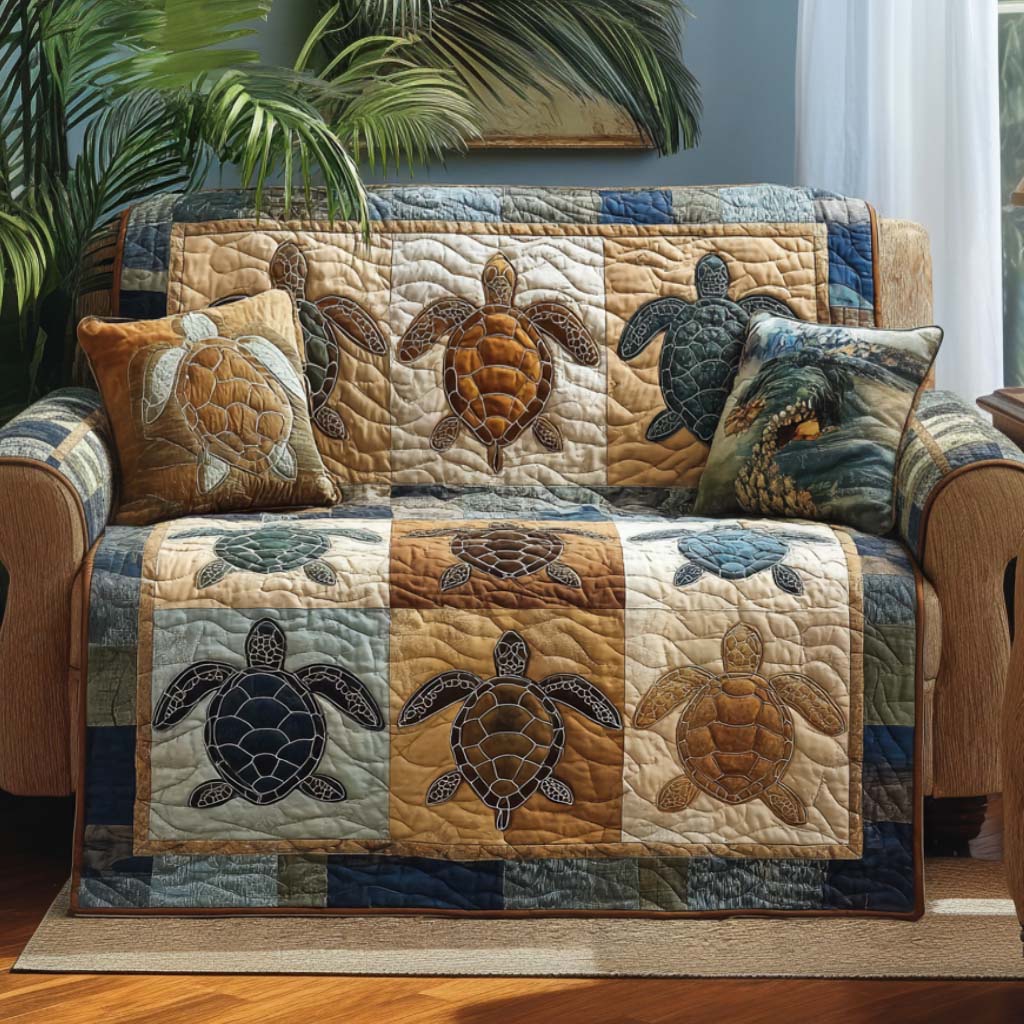 Skildpadde Quilted Sofa Cover
