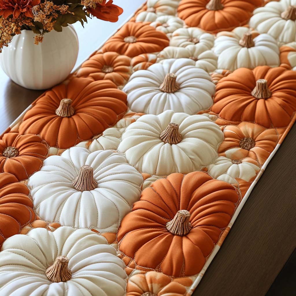 Efterårs Quilted Bordløber