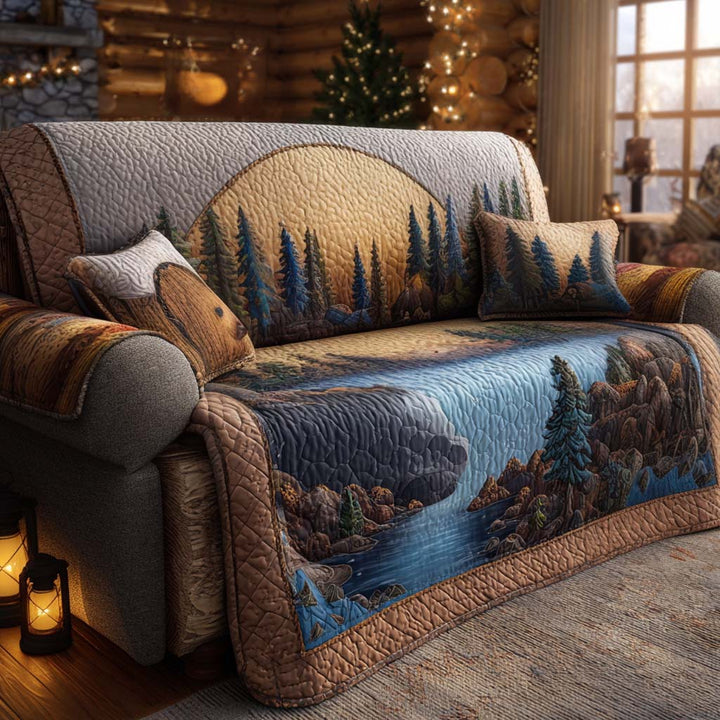 Bjørn Quiltet Sofa Dæk