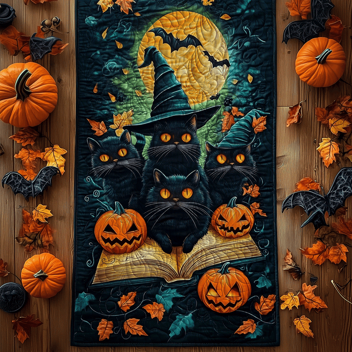 Halloween Quiltet Dækkeserviet