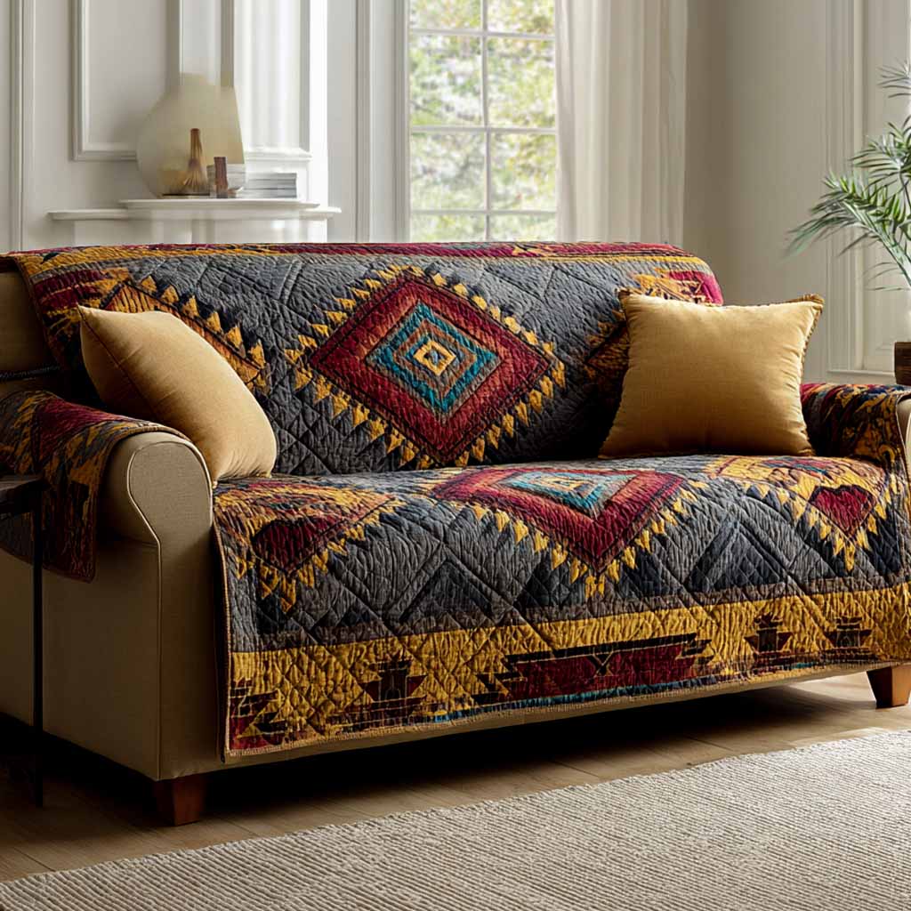 Heritage Diamonds Polstret Sofa Betræk