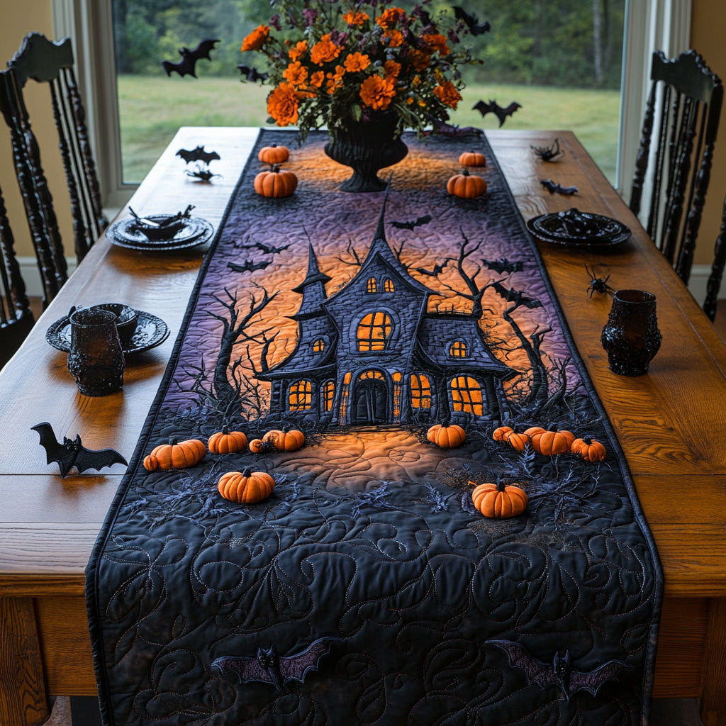Hexed Homestead Quilted Table Runner