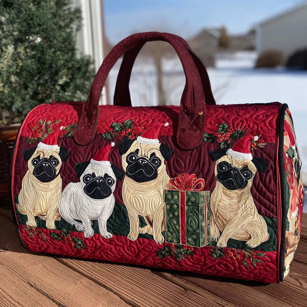 Ferie Pugsy Quilted Duffle Bag