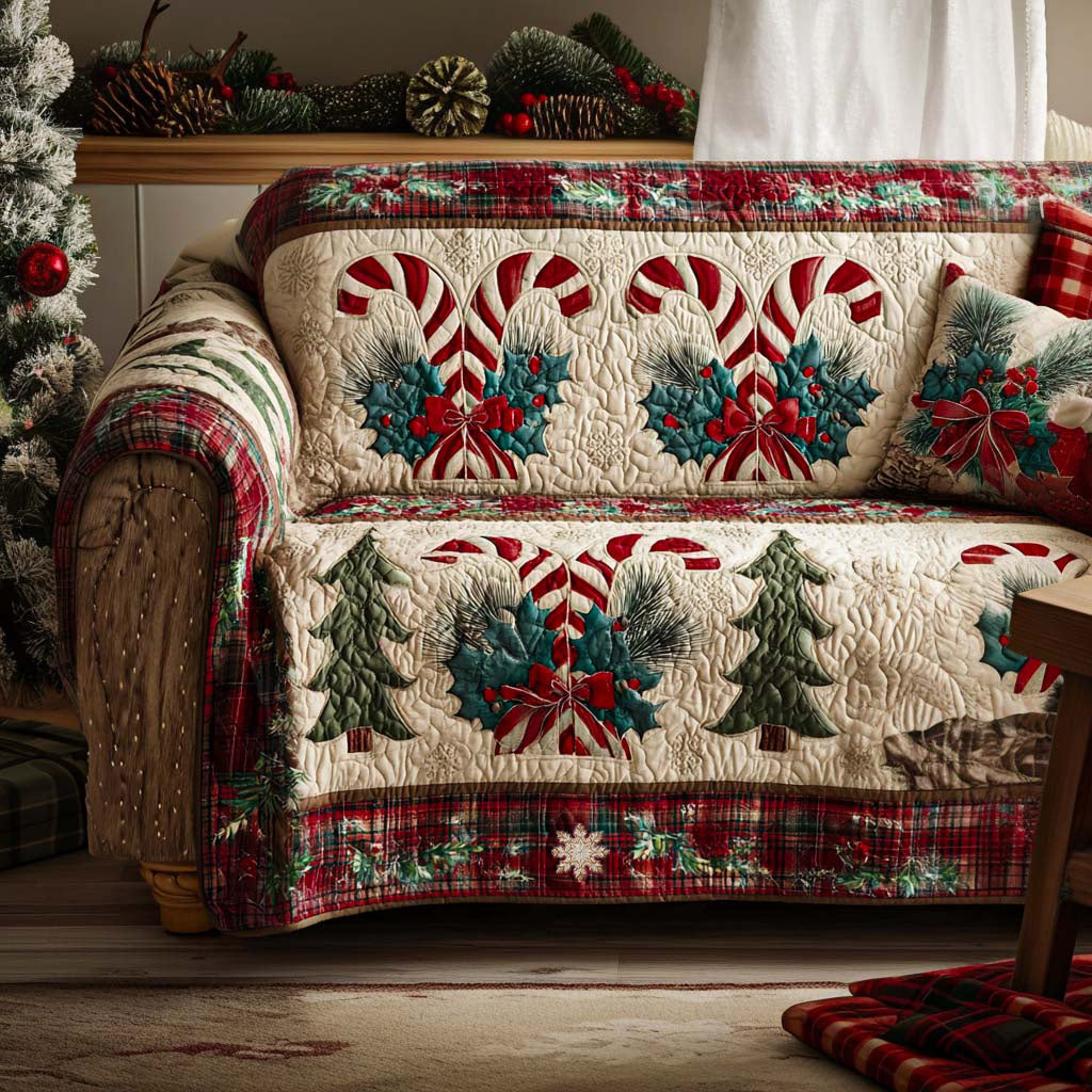 Ferietid Quilted Sofa Cover