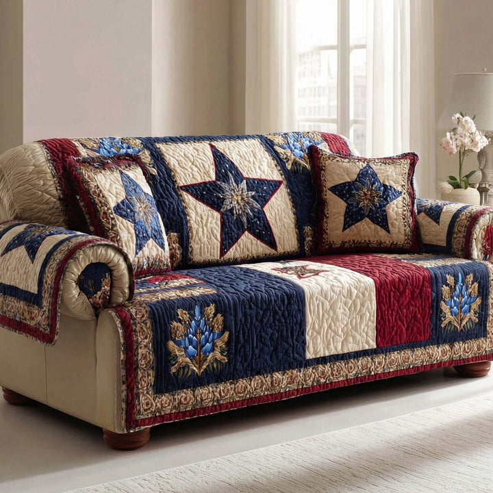 Americana Quiltet Sofa Betræk