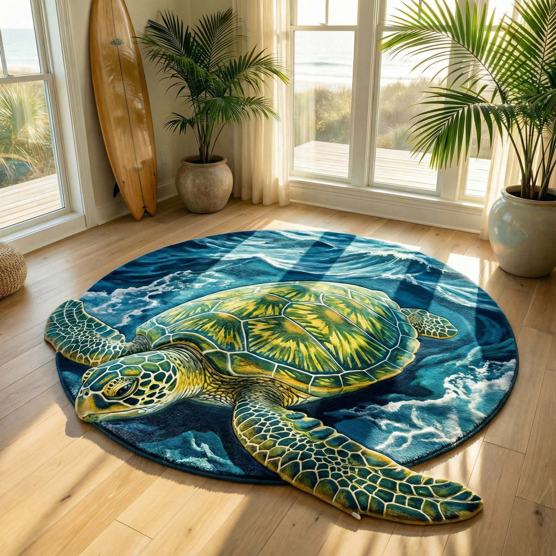 Horizon Skildpadde Tilpasset Form Tæppe