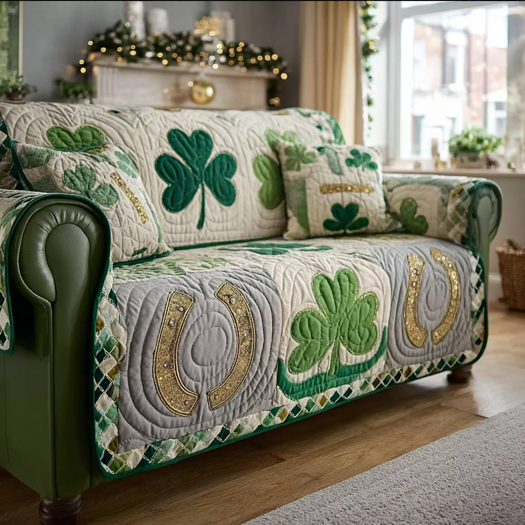 Jade Shamrock Drømmetæppe til Sofa