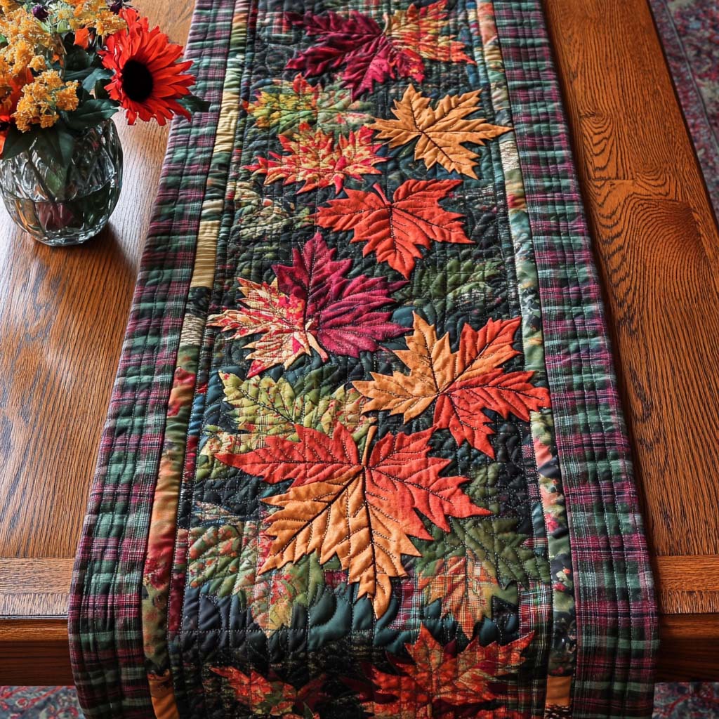 Efterårs Quilted Bordløber
