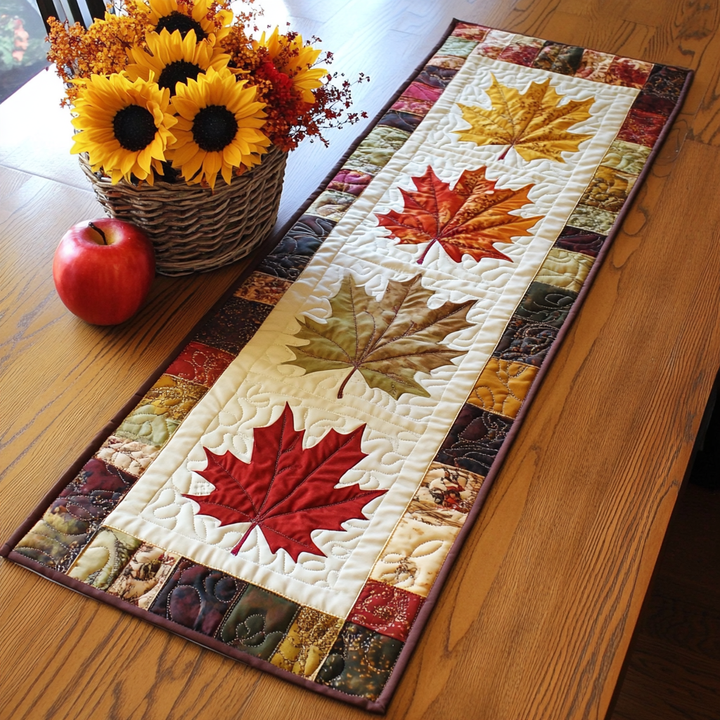 Efterårs Quilted Bordløber
