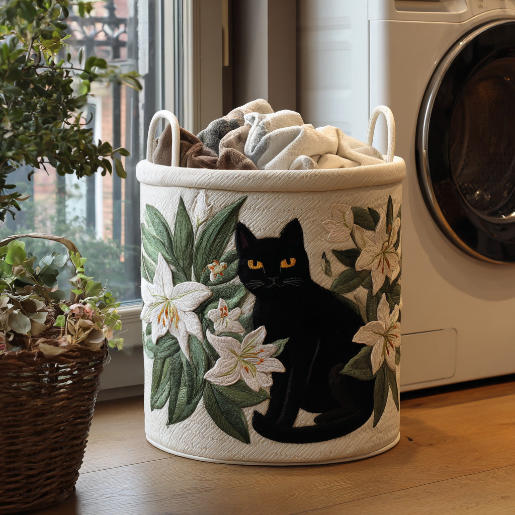 Kat Bøger Nat Quiltet Vasketøjskurv