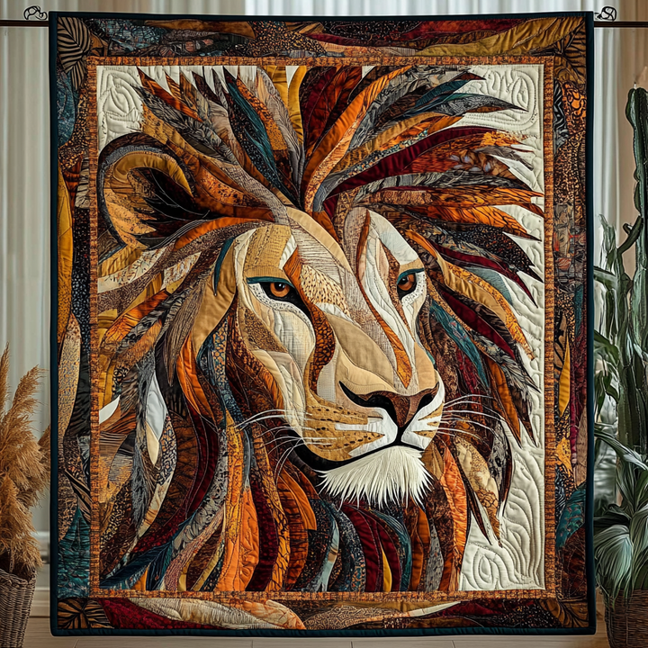 Majestic Mane Quiltet Tæppe