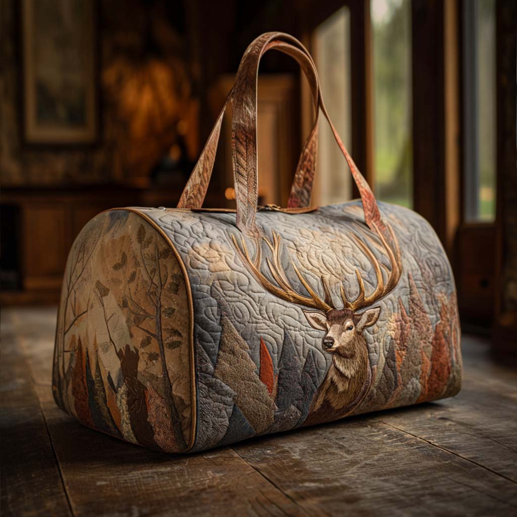 Rensdyr Quilted Duffle Bag