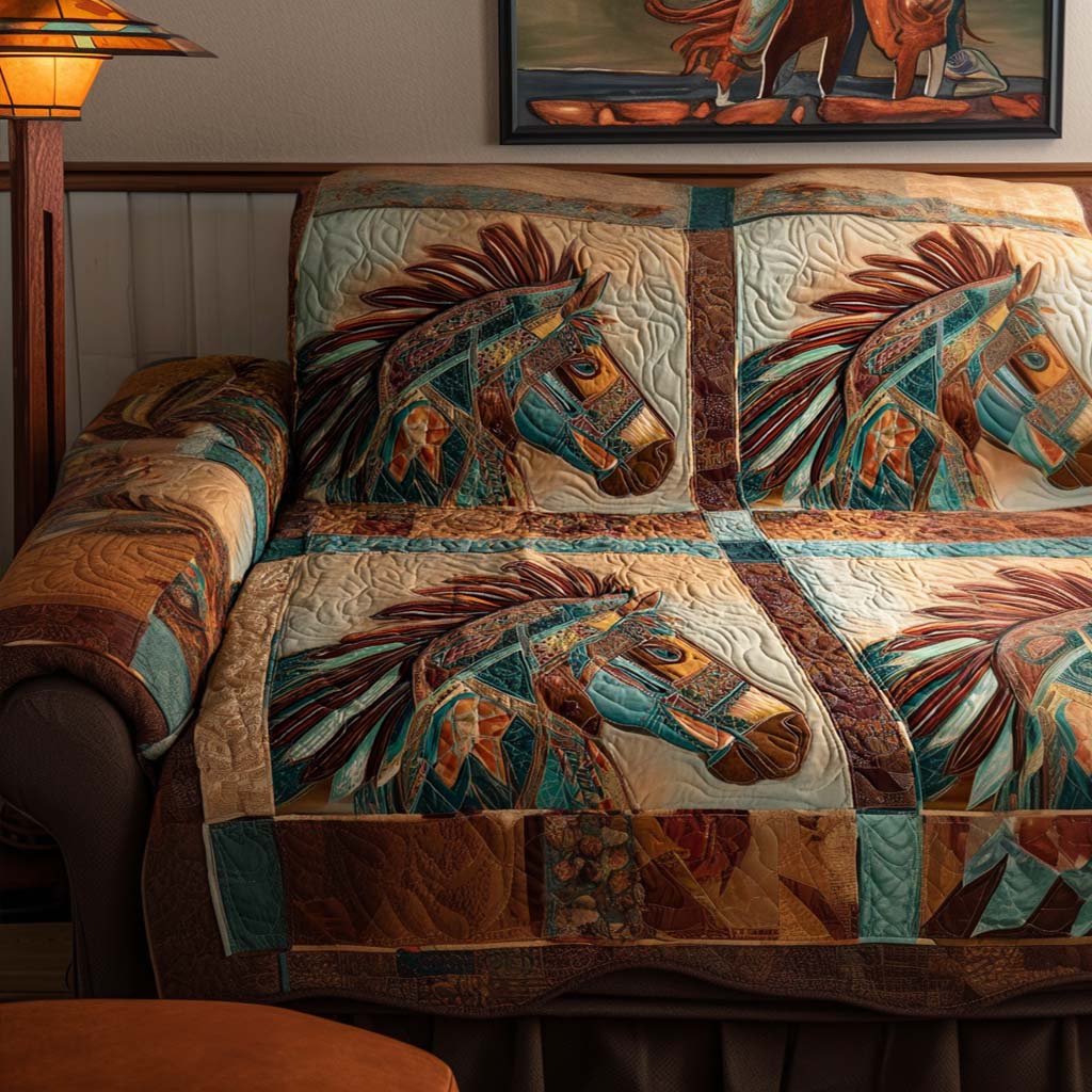 Native Quilted Sofa Cover