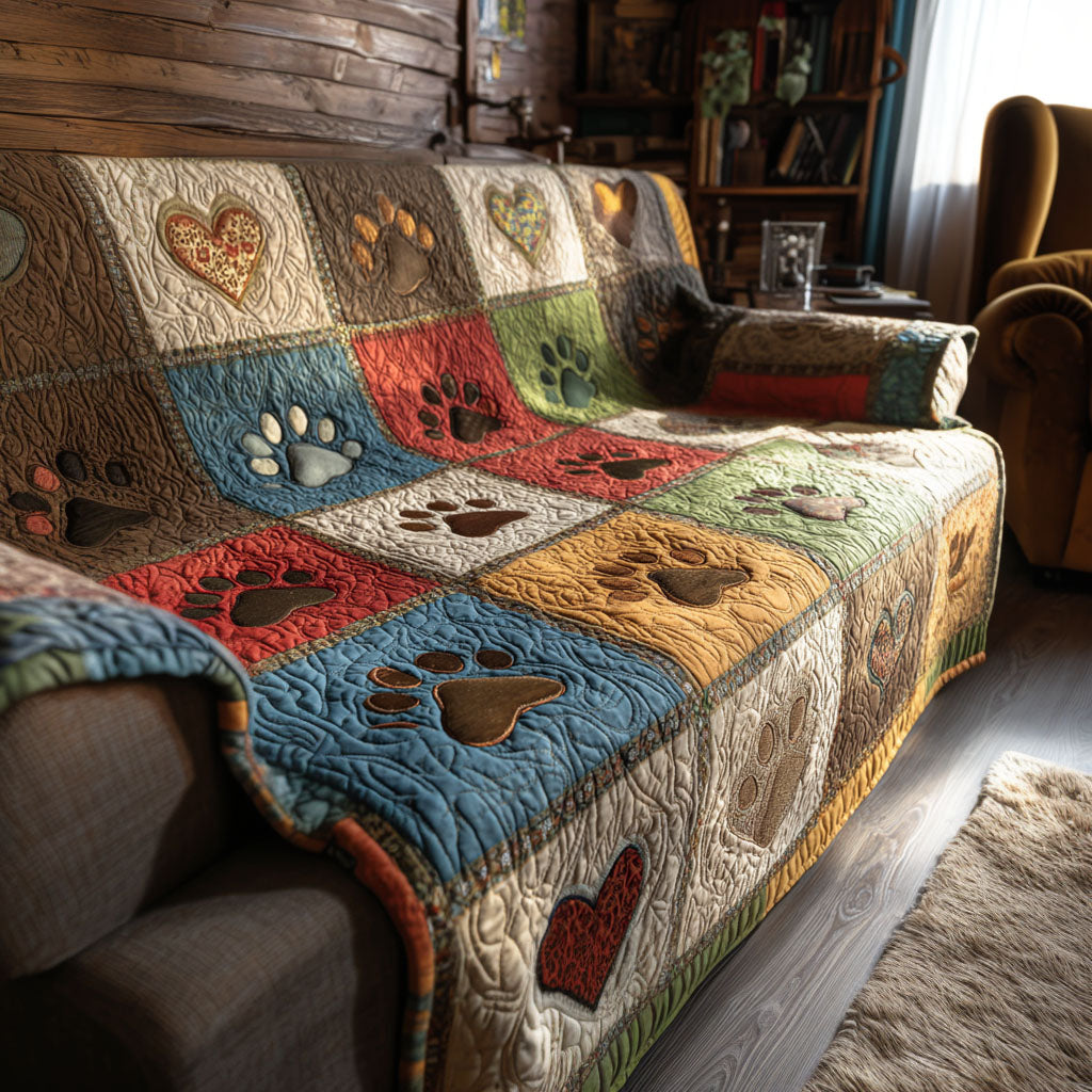 Enghave Pote Quiltet Sofa Dække