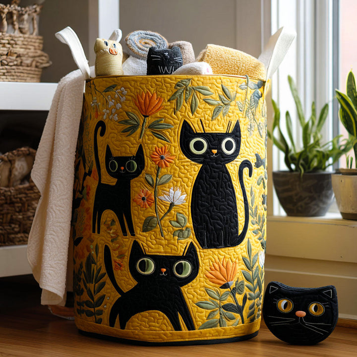 Kat Kunstner Quiltet Vasketøjskurv