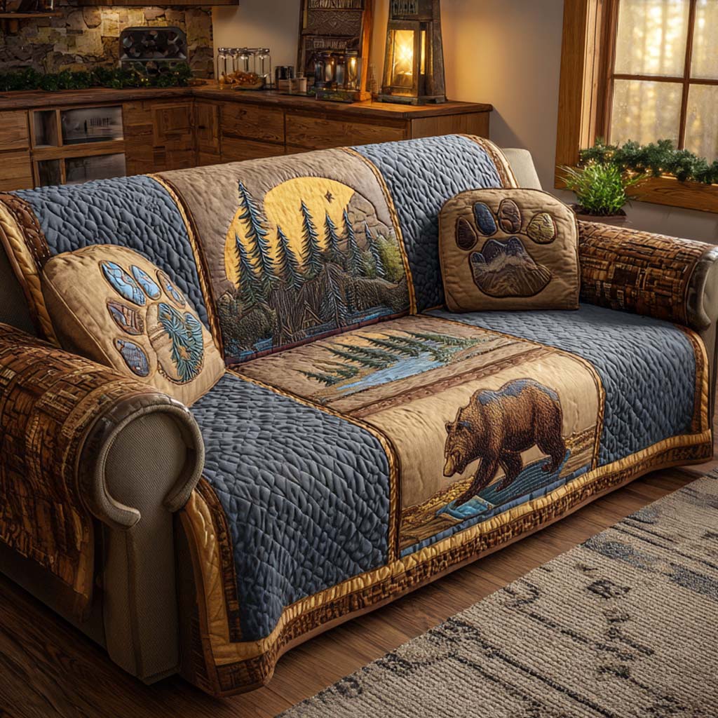 Bjørn Quiltet Sofa Dæk