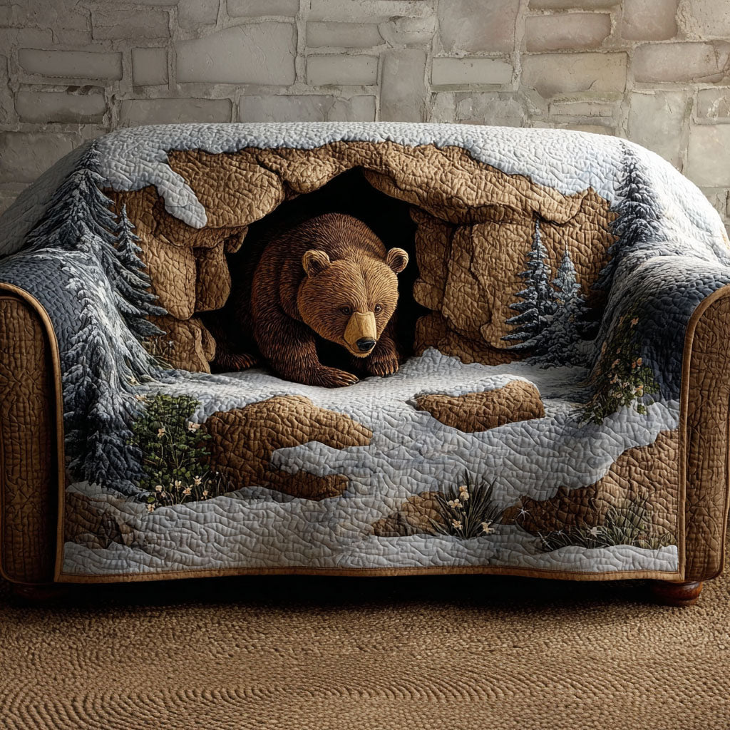Bjerget Trail Bjørn Quiltet Sofa Dække