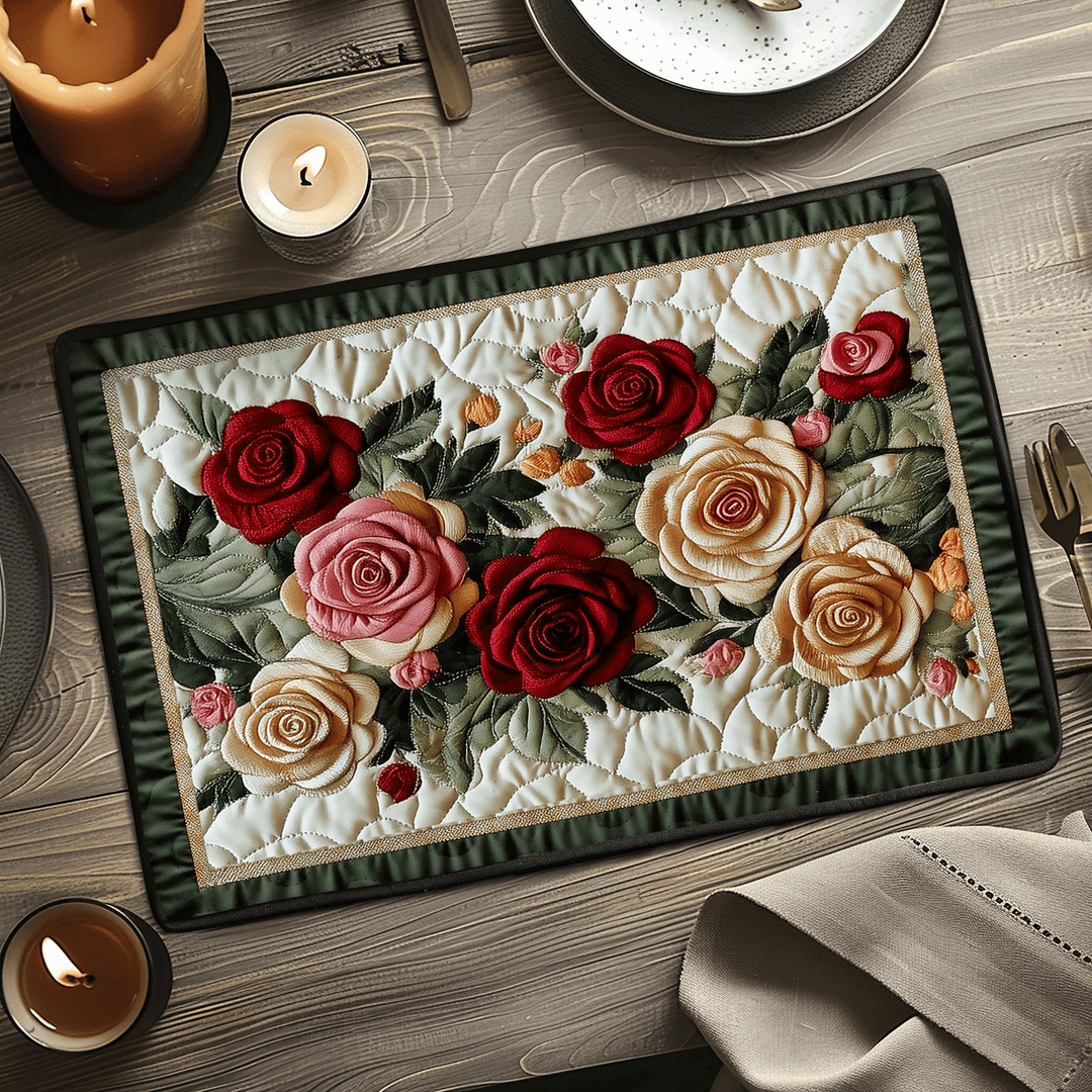 Mystisk Rose Quilted Bordskåner