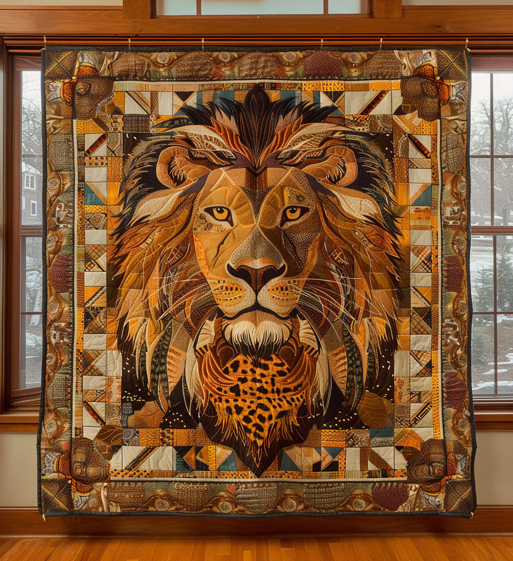 Native Courage Quilted Blanket