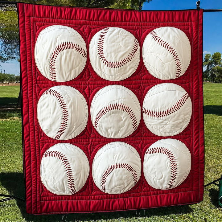Ninth Inning Quiltet Tæppe