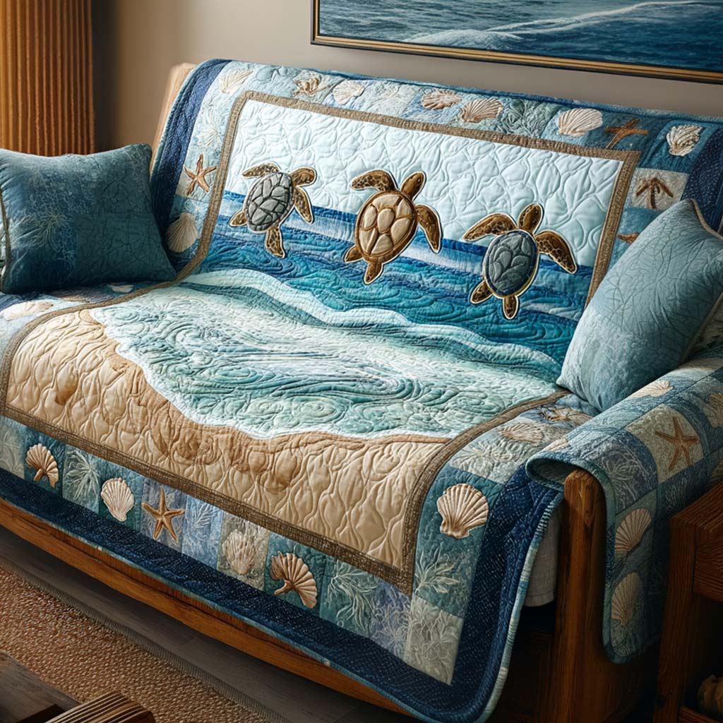 Skildpadde Quilted Sofa Cover