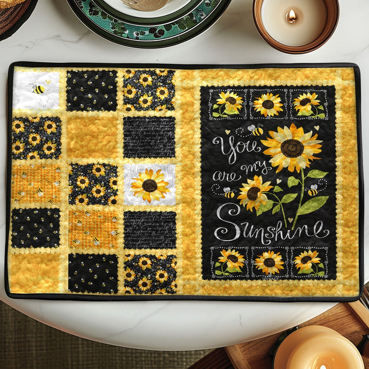 Du Er Min Solskin Quilted Bordskåner