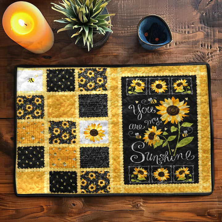 Du Er Min Solskin Quilted Bordskåner