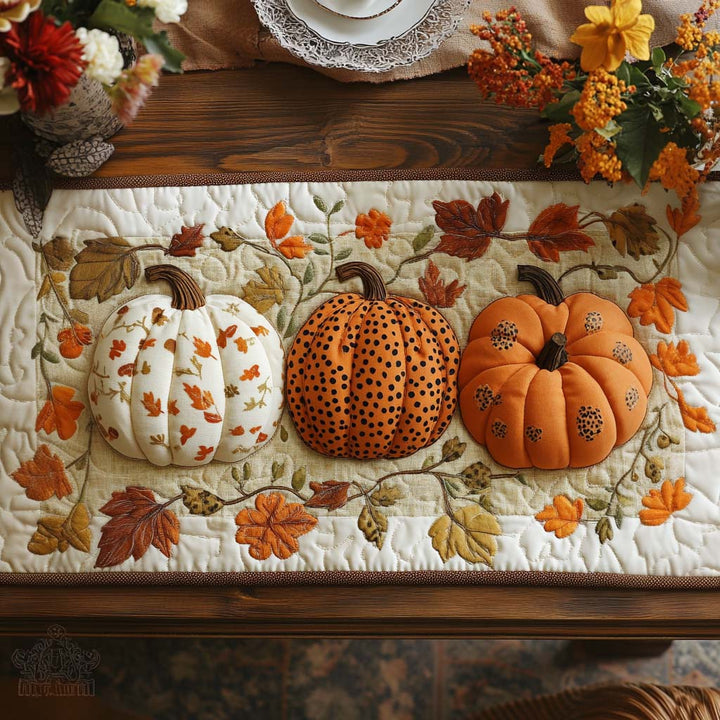 Efterårs Quilted Bordløber