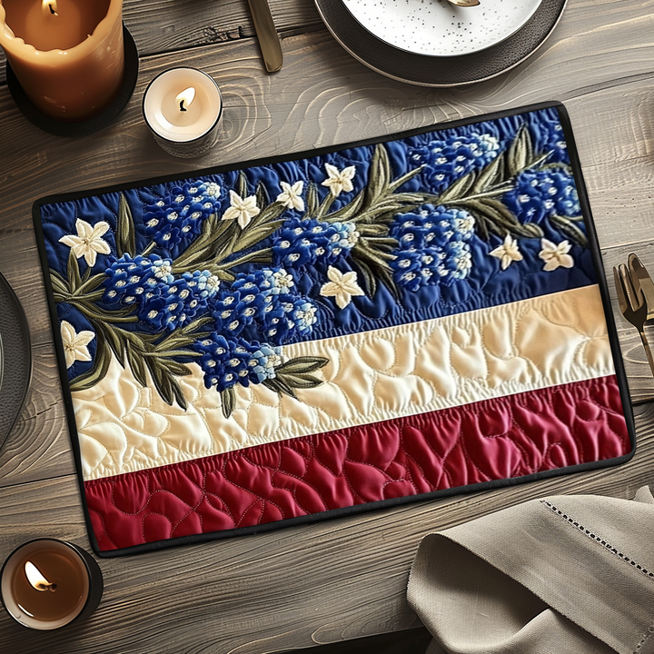 Texas Pride Quiltet Bordskåner