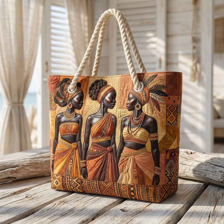 Strandtaske - Afrikanske Dronninger