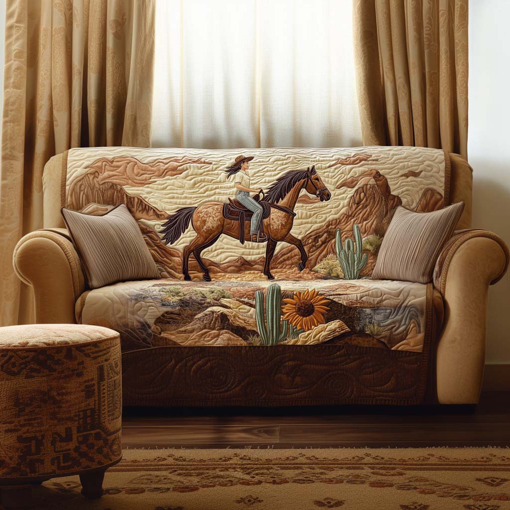 Cowboy Polstret Sofa Dække