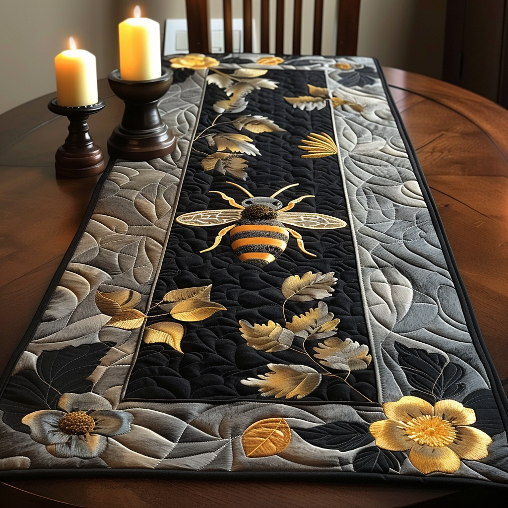 Regal Bee Elegance Quiltet Bordløber