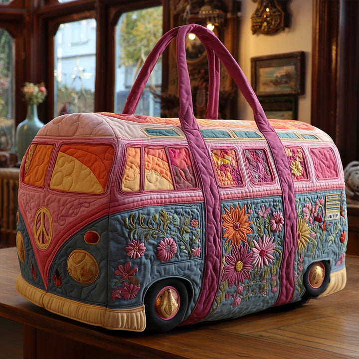 Hippie Van Quiltet Duffle Bag