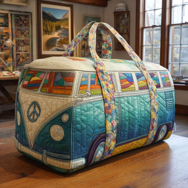 Hippie Van Quiltet Duffle Bag