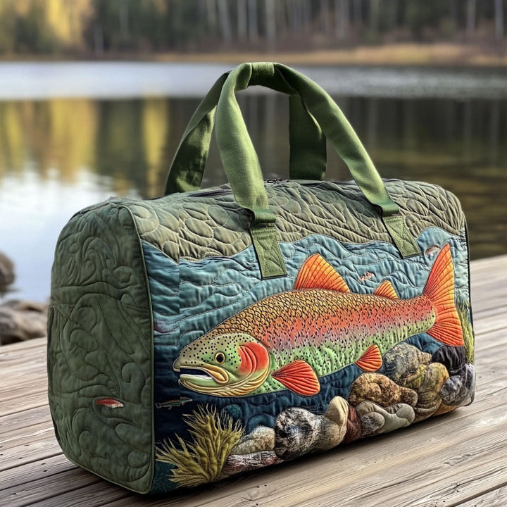 Fiskeri Quiltet Duffle Bag