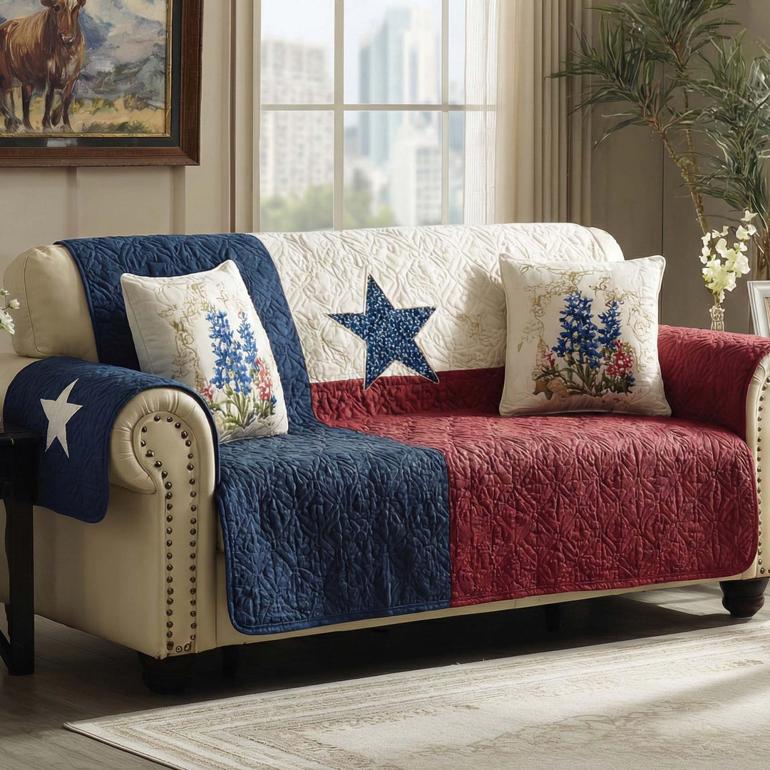 Americana Quiltet Sofa Betræk