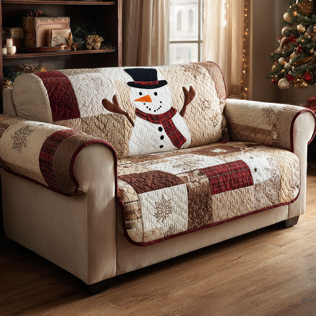 Rustik Snemand Quilted Sofa Dække