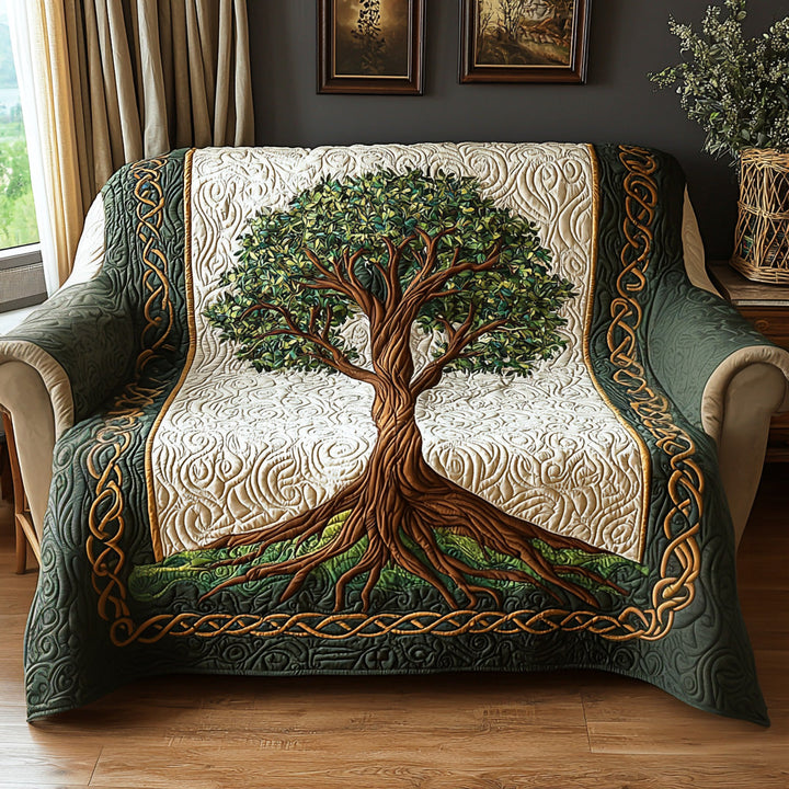 Livets Træ Quilted Sofa Betræk