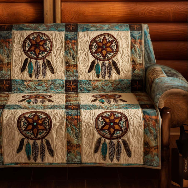 Native Quilted Sofa Cover