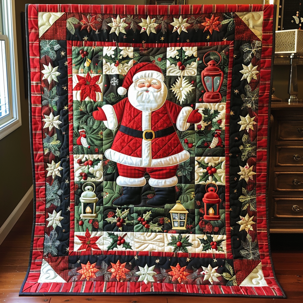 Julemandens Værksted Quilted Tæppe